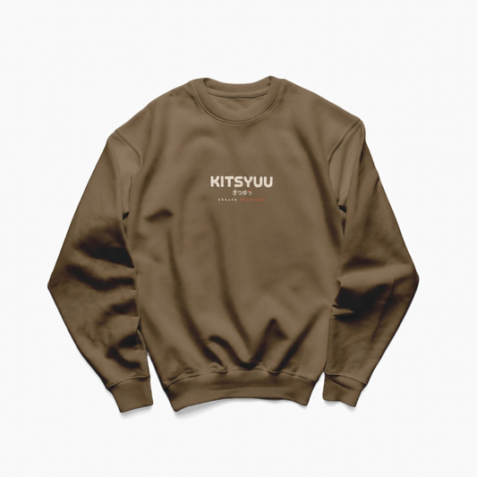 Espresso crew neck